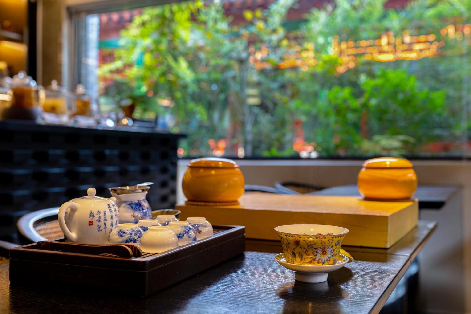 Xinxiang Yayuan Beijing Sihe Courtyard With Sky Garden Terrace Near Tiananmen Square Forbidden City Wangfujing Pedestrian Street And The Subway Exterior foto