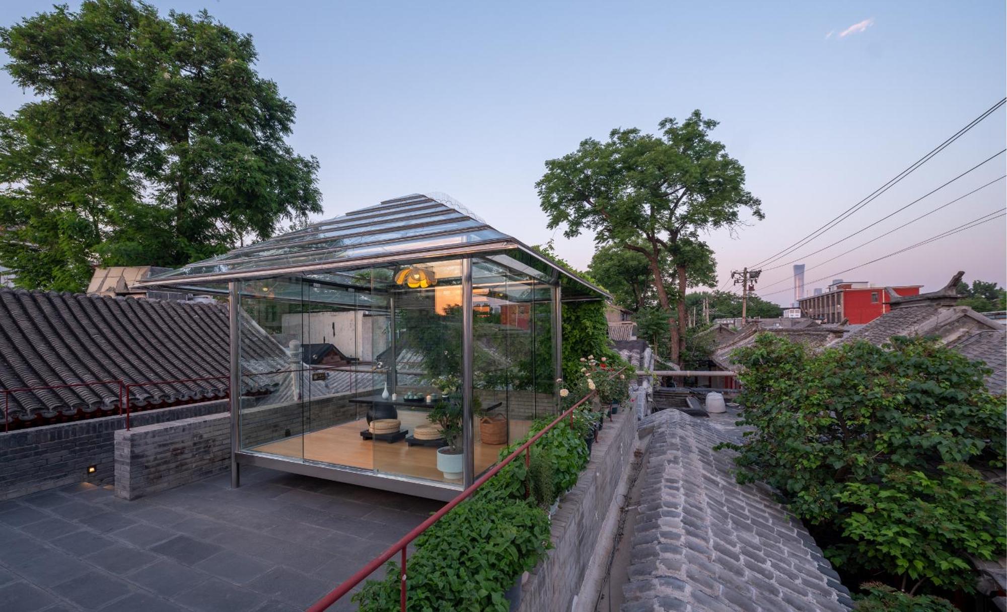 Xinxiang Yayuan Beijing Sihe Courtyard With Sky Garden Terrace Near Tiananmen Square Forbidden City Wangfujing Pedestrian Street And The Subway Exterior foto